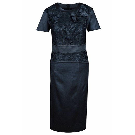 Sukienka FSU260 GRANATOWY ze sklepu fokus.pl w kategorii Sukienki - zdjęcie 186620350