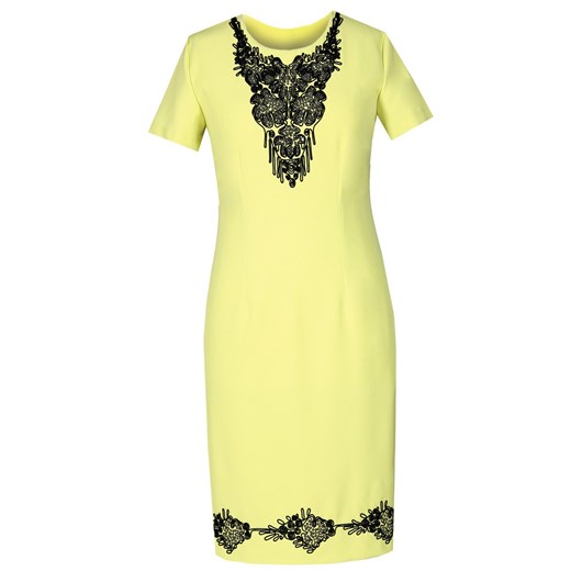 Sukienka FSU695 LIMONKA ze sklepu fokus.pl w kategorii Sukienki - zdjęcie 186620391