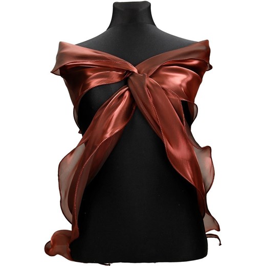 Szal FSZ056 BAKŁAŻAN ze sklepu fokus.pl w kategorii Szaliki i chusty damskie - zdjęcie 186620711