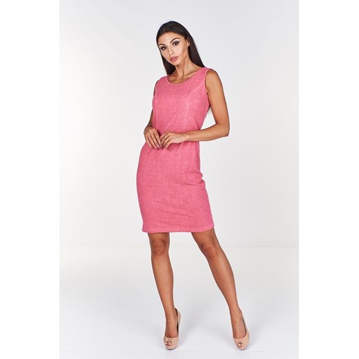 Sukienka FSU688 ŁOSOSIOWY MOCNY J ze sklepu fokus.pl w kategorii Sukienki - zdjęcie 186620863