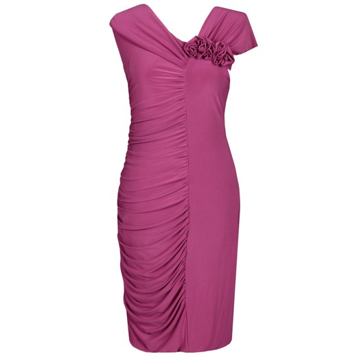 Sukienka FSU198 AMARANT CIEMNY ze sklepu fokus.pl w kategorii Sukienki - zdjęcie 186621014