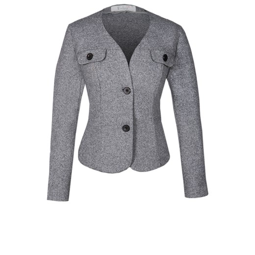 Żakiet FZA637 SZARY ze sklepu fokus.pl w kategorii Marynarki damskie - zdjęcie 186621174