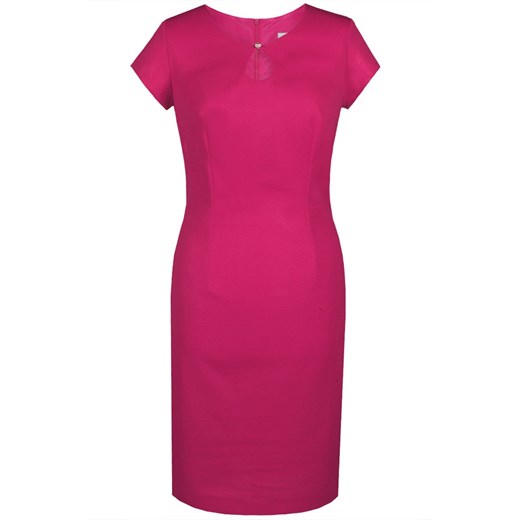 Sukienka FSU874 MALINOWY ze sklepu fokus.pl w kategorii Sukienki - zdjęcie 186621690