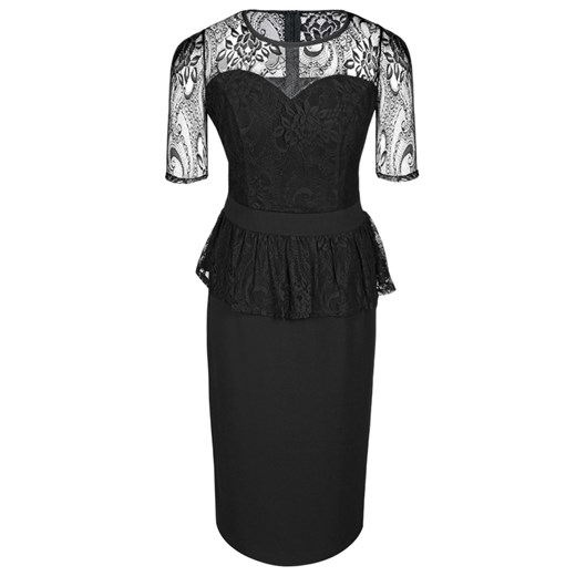 Sukienka FSU656 CZARNY ze sklepu fokus.pl w kategorii Sukienki - zdjęcie 186621752