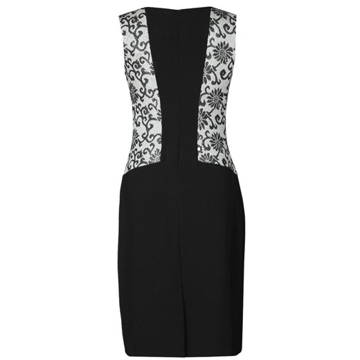 Sukienka FSU767 CZARNY + SZARY ze sklepu fokus.pl w kategorii Sukienki - zdjęcie 186621850