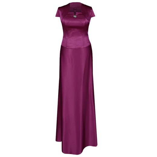 Sukienka FSU088 AMARANTOWY CIEMNY ze sklepu fokus.pl w kategorii Sukienki - zdjęcie 186622021