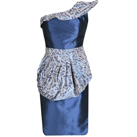 Sukienka FSU217 CHABROWY CIEMNY ze sklepu fokus.pl w kategorii Sukienki - zdjęcie 186622731