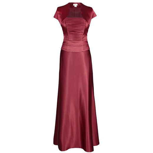 Sukienka FSU086 BORDOWY ze sklepu fokus.pl w kategorii Sukienki - zdjęcie 186622784