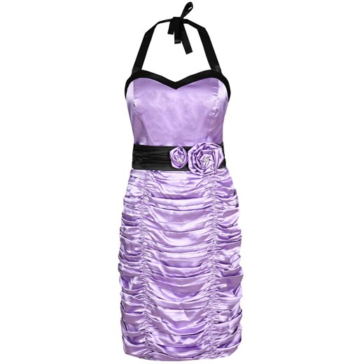 Sukienka FSU190 FIOLETOWY ze sklepu fokus.pl w kategorii Sukienki - zdjęcie 186622822