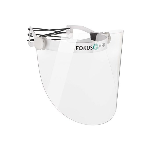 Pakiet 10 szt. Przyłbica ochronna uchylna wielokrotnego użytku CZARNY ze sklepu fokus.pl w kategorii Maseczki ochronne - zdjęcie 186622961