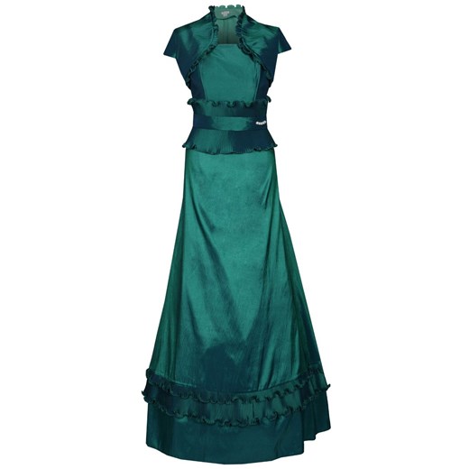 Sukienka FSU137 ZIELONY MORSKI ze sklepu fokus.pl w kategorii Sukienki - zdjęcie 186623114