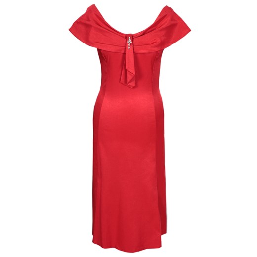 Sukienka FSU192 CZERWONY ze sklepu fokus.pl w kategorii Sukienki - zdjęcie 186623172