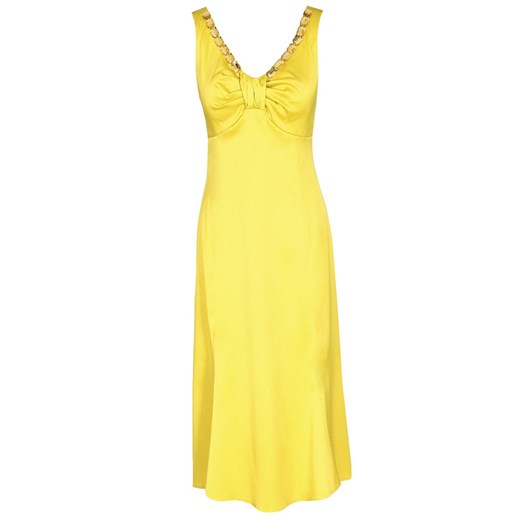 Sukienka FSU1023 ŻÓŁTY CIEMNY ze sklepu fokus.pl w kategorii Sukienki - zdjęcie 186623394