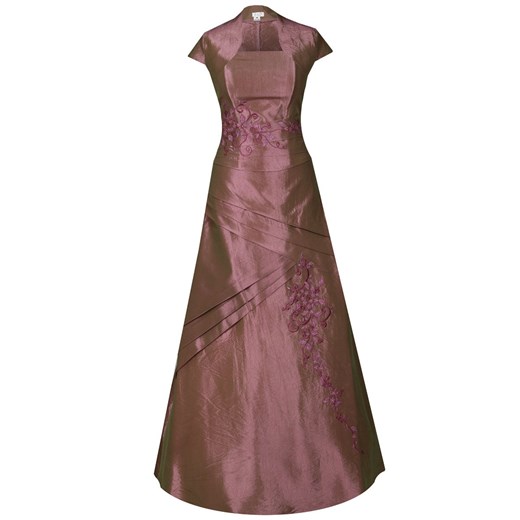 Sukienka FSU089 RÓŻOWY BRUDNY ze sklepu fokus.pl w kategorii Sukienki - zdjęcie 186623422