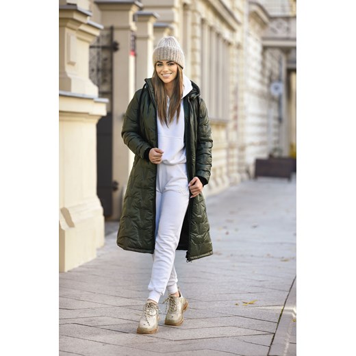 Płaszcz FPL1094 OLIWKOWY Fokus 52 wyprzedaż fokus.pl