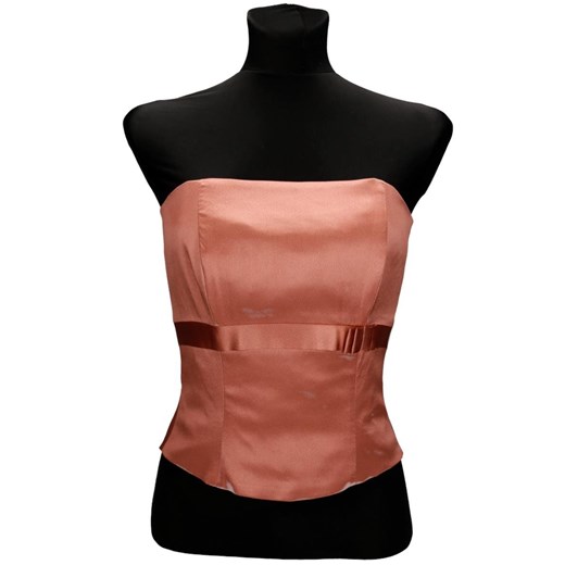 Gorset FGR082  CEGLASTY JASNY ze sklepu fokus.pl w kategorii Bluzki damskie - zdjęcie 186623760