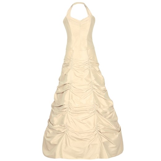 Sukienka FSU060 BEŻOWY ze sklepu fokus.pl w kategorii Sukienki - zdjęcie 186623904