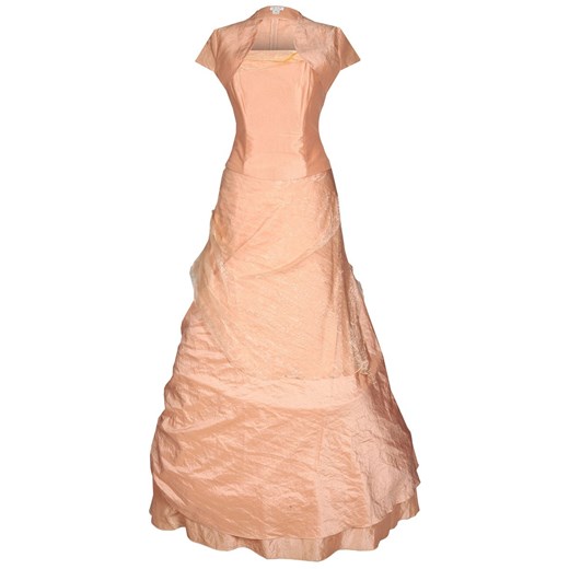 Sukienka FSU061 ŁOSOSIOWY JASNY ze sklepu fokus.pl w kategorii Sukienki - zdjęcie 186623972