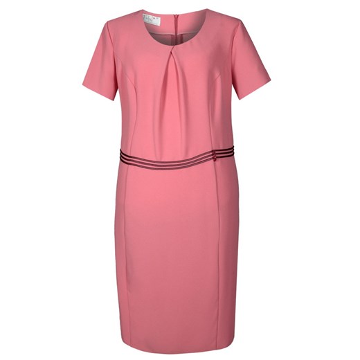 Sukienka FSU254 KORALOWY ze sklepu fokus.pl w kategorii Sukienki - zdjęcie 186623983