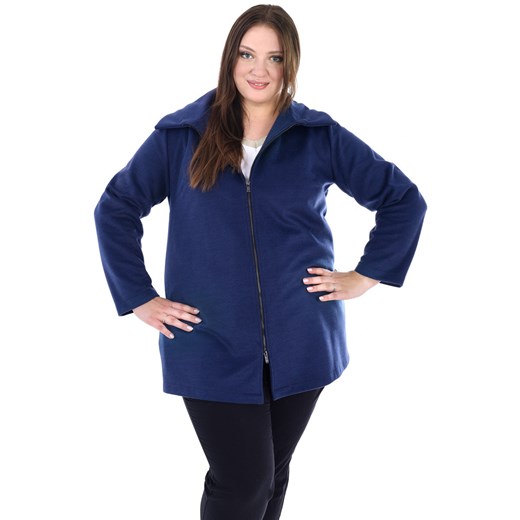 Kurtka FKU1056 GRANATOWY ze sklepu fokus.pl w kategorii Kurtki damskie - zdjęcie 186624574