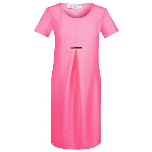 Sukienka FSU666 AMARANTOWY JASNY ze sklepu fokus.pl w kategorii Sukienki - zdjęcie 186625310