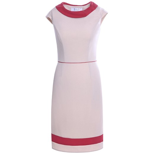 Sukienka FSU343 SZAMPAN CZERWONY ze sklepu fokus.pl w kategorii Sukienki - zdjęcie 186625423