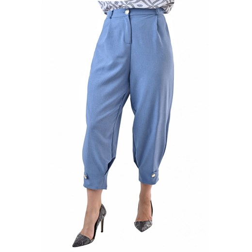 Spodnie FSD1053 JEANSOWY ze sklepu fokus.pl w kategorii Spodnie damskie - zdjęcie 186625960