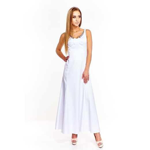 Sukienka FSU1023 BIAŁY ze sklepu fokus.pl w kategorii Sukienki - zdjęcie 186625972