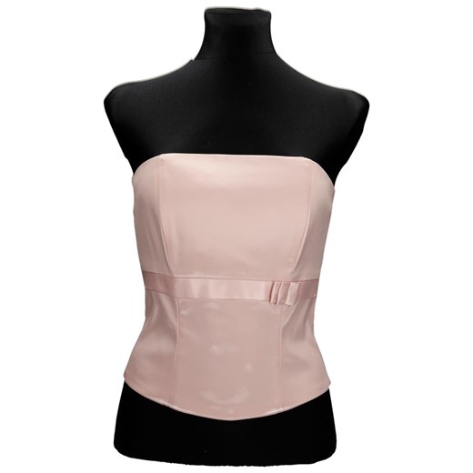 Gorset FGR082  RÓŻOWY BLADY ze sklepu fokus.pl w kategorii Bluzki damskie - zdjęcie 186626131