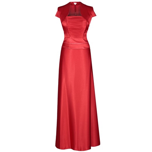 Sukienka FSU086 CZERWONY MOCNY ze sklepu fokus.pl w kategorii Sukienki - zdjęcie 186626201