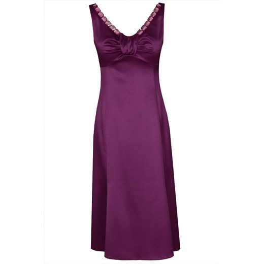 Sukienka FSU1033 AMARANT CIEMNY ze sklepu fokus.pl w kategorii Sukienki - zdjęcie 186626503
