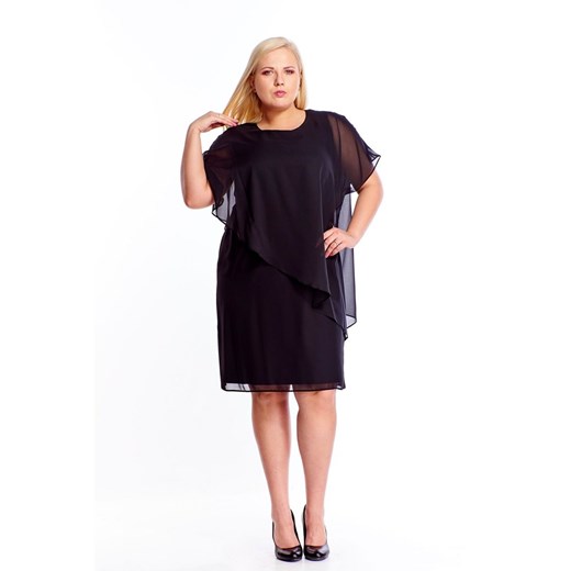 Sukienka FSU1121 CZARNY ze sklepu fokus.pl w kategorii Sukienki - zdjęcie 186626802