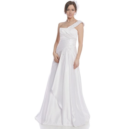 Suknia Ślubna FSS586 EKRI ze sklepu fokus.pl w kategorii Sukienki - zdjęcie 186627210