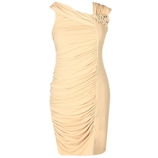 Sukienka FSU198 ZŁOTY ze sklepu fokus.pl w kategorii Sukienki - zdjęcie 186627352