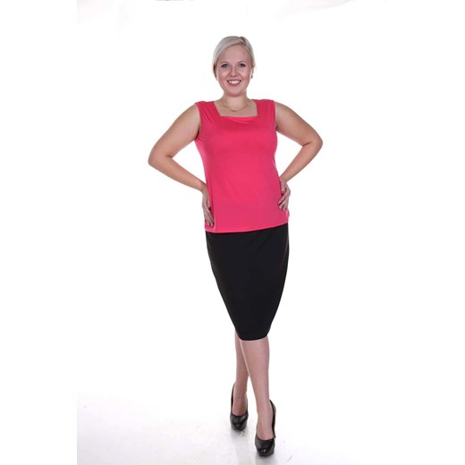 Bluzka FBZ619 AMARANTOWY ŚREDNI ze sklepu fokus.pl w kategorii Bluzki damskie - zdjęcie 186627494