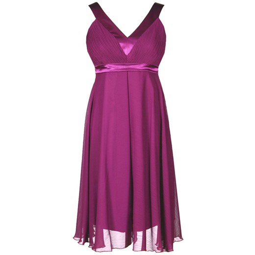 Sukienka FSU152 AMARANTOWY ŚREDNI ze sklepu fokus.pl w kategorii Sukienki - zdjęcie 186627534
