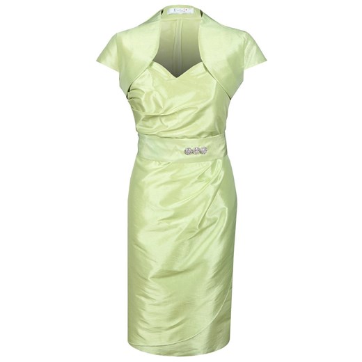 Sukienka FSU179 ZIELONY ze sklepu fokus.pl w kategorii Sukienki - zdjęcie 186627653