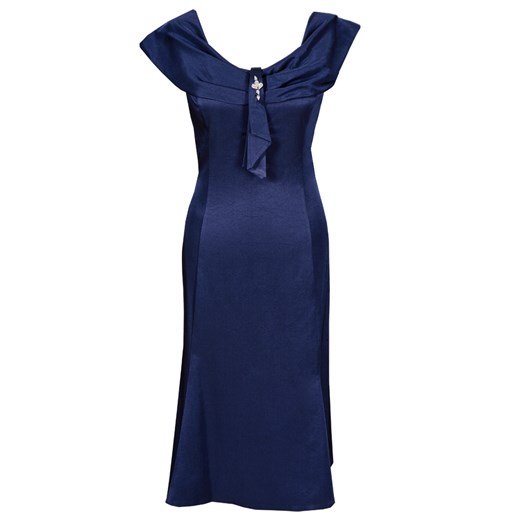 Sukienka FSU192 GRANATOWY ze sklepu fokus.pl w kategorii Sukienki - zdjęcie 186627733