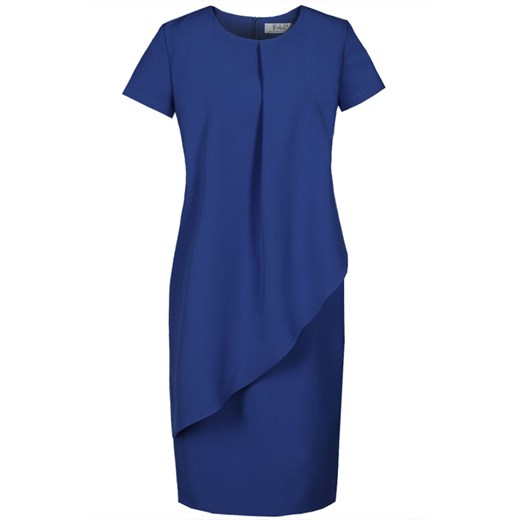 Sukienka FSU782 CHABROWY CIEMNY ze sklepu fokus.pl w kategorii Sukienki - zdjęcie 186627794