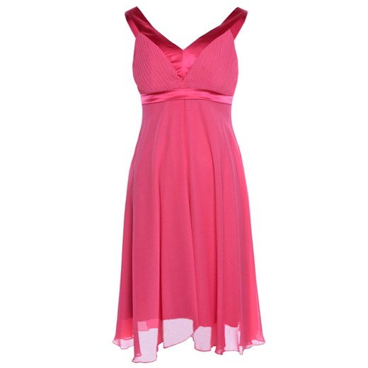 Sukienka FSU152 KORALOWY ze sklepu fokus.pl w kategorii Sukienki - zdjęcie 186627963