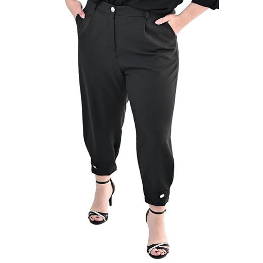 Spodnie FSD1053 CZARNY ze sklepu fokus.pl w kategorii Spodnie damskie - zdjęcie 186628082