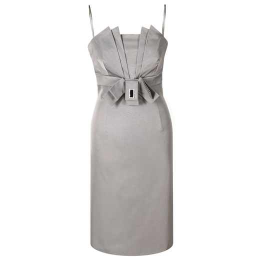 Sukienka FSU201 SZARY JASNY ze sklepu fokus.pl w kategorii Sukienki - zdjęcie 186628241