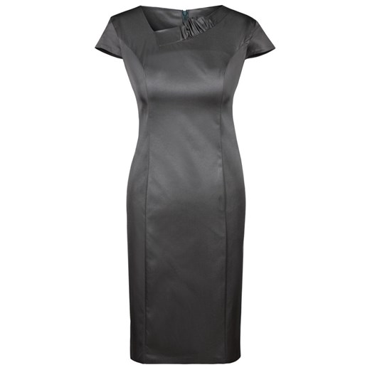 Sukienka FSU634 SZARY CIEMNY ze sklepu fokus.pl w kategorii Sukienki - zdjęcie 186628250