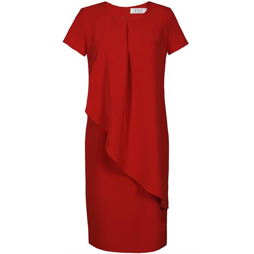 Sukienka FSU782 CZERWONY ze sklepu fokus.pl w kategorii Sukienki - zdjęcie 186628272
