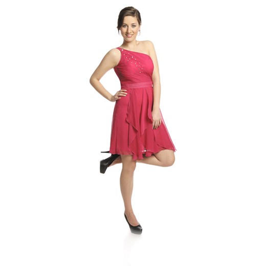 Suknia FSU739 AMARANT ŚRED. ze sklepu fokus.pl w kategorii Sukienki - zdjęcie 186628471