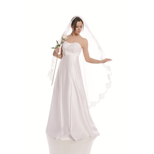 Suknia Ślubna FSS590 EKRI ze sklepu fokus.pl w kategorii Sukienki - zdjęcie 186628711