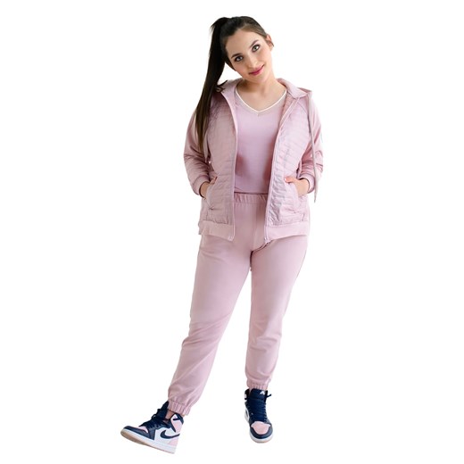 Spodnie FSD1078 RÓŻOWY ze sklepu fokus.pl w kategorii Spodnie damskie - zdjęcie 186628944