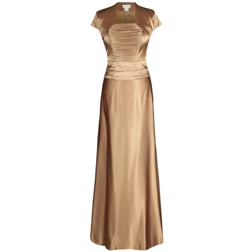 Sukienka FSU086 STARE ZŁOTO ze sklepu fokus.pl w kategorii Sukienki - zdjęcie 186629152