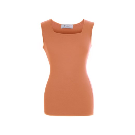 Bluzka FBZ619 POMARAŃCZOWY JASNY ze sklepu fokus.pl w kategorii Bluzki damskie - zdjęcie 186629172