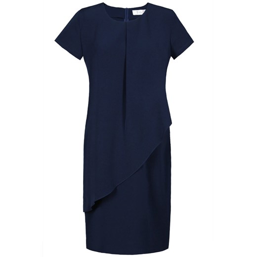 Sukienka FSU782 GRANATOWY ze sklepu fokus.pl w kategorii Sukienki - zdjęcie 186629390